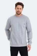 Slazenger KORAL Erkek Sweatshirt Gri - Görsel 4