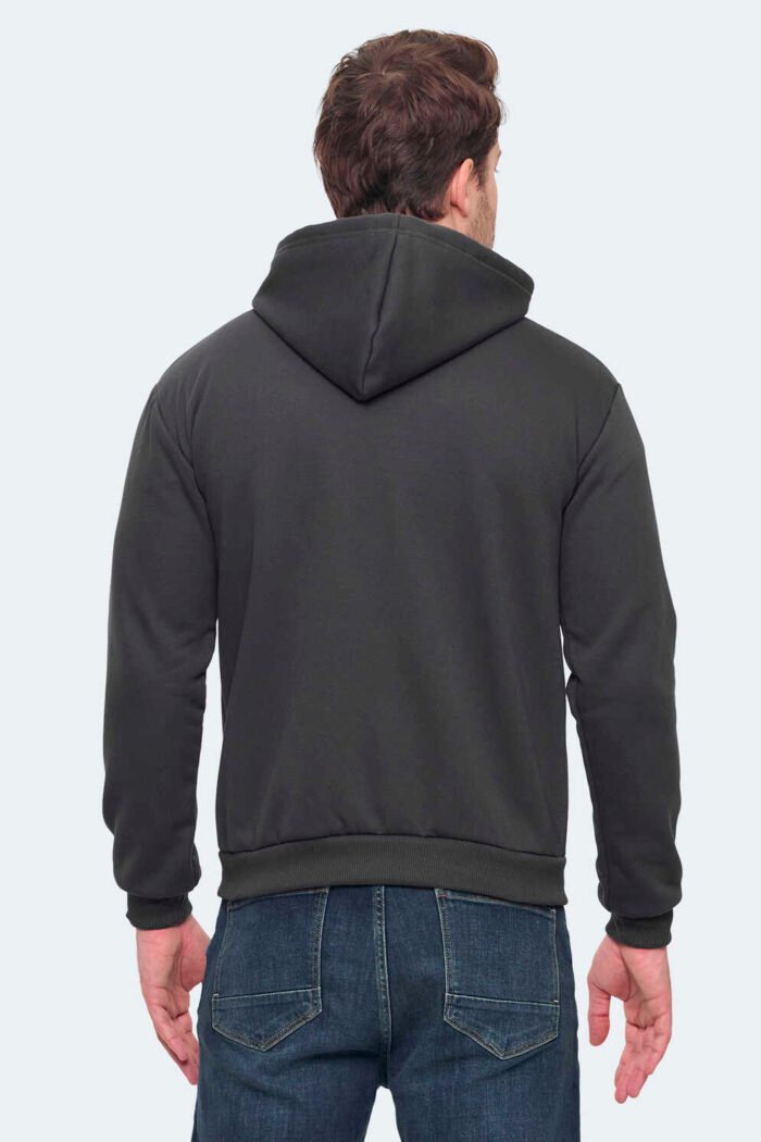 Slazenger KOZZAX Erkek Sweatshirt Antrasit - Görsel 5