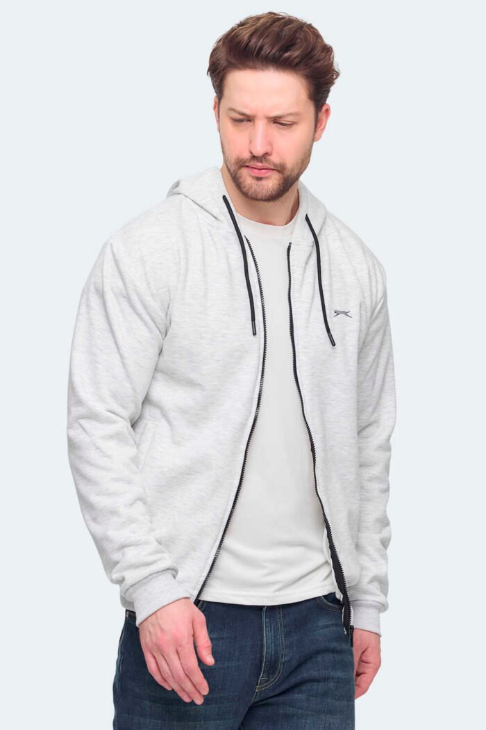 Slazenger KOZZAX Erkek Sweatshirt Koyu Gri - Görsel 2