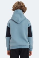 Slazenger LAYNE Unisex Çocuk Sweatshirt Mavi - Lacivert - Görsel 2