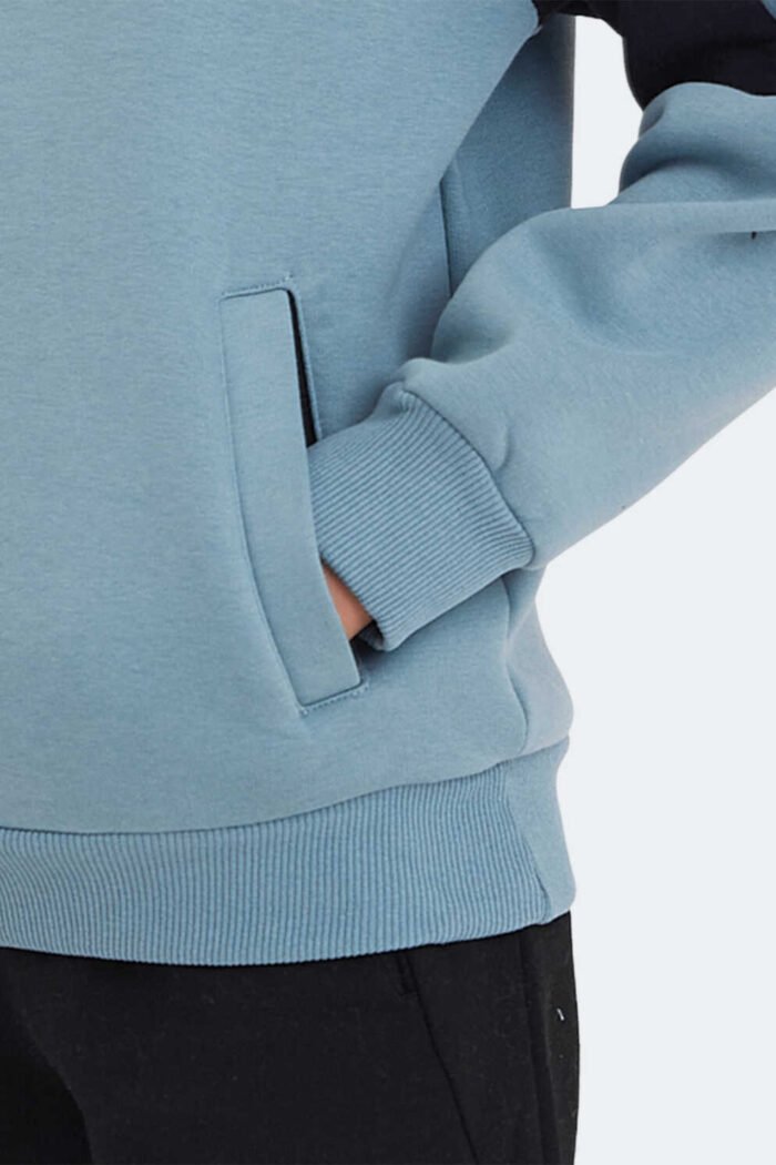 Slazenger LAYNE Unisex Çocuk Sweatshirt Mavi - Lacivert - Görsel 4