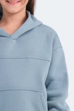 Slazenger LENE Unisex Çocuk Sweatshirt Mavi - Görsel 4