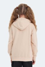 Slazenger LINK Unisex Çocuk Sweatshirt Camel - Görsel 5