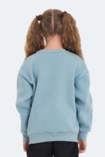 Slazenger LONE Unisex Çocuk Sweatshirt Mavi - Görsel 2