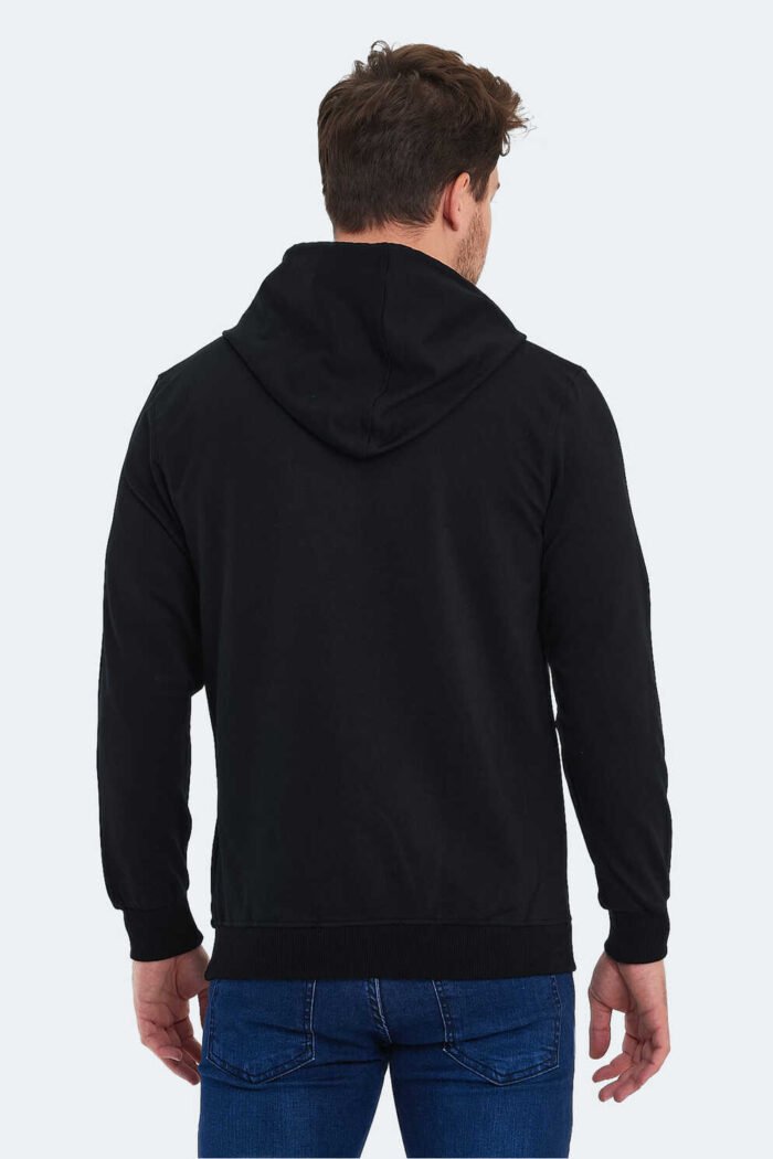 Slazenger ONCA Erkek Sweatshirt Siyah - Görsel 3