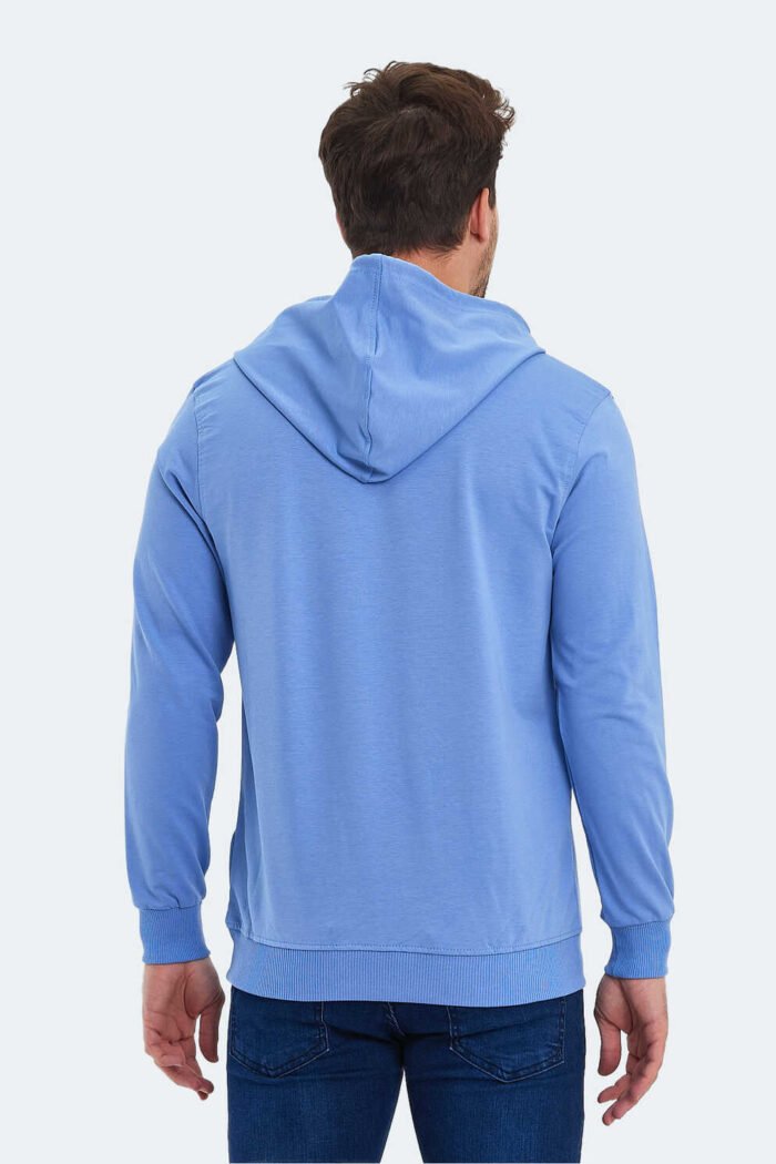 Slazenger ONCA Erkek Sweatshirt Turkuaz - Görsel 3