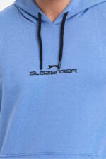 Slazenger ONCA Erkek Sweatshirt Turkuaz - Görsel 4
