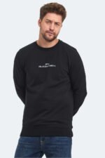 Slazenger ORTWIN Erkek Sweatshirt Siyah - Görsel 3