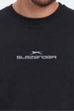 Slazenger ORTWIN Erkek Sweatshirt Siyah - Görsel 4