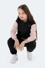 Slazenger PENI Kız Çocuk Sweatshirt Siyah - Görsel 4