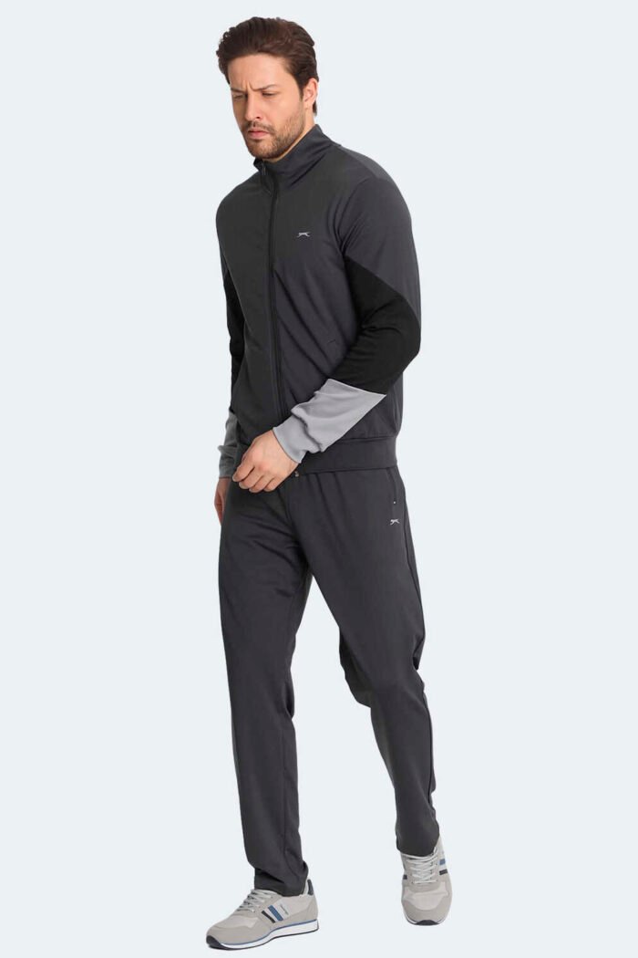 Slazenger RAPID Erkek Eşofman Takımı Koyu Gri - Görsel 4