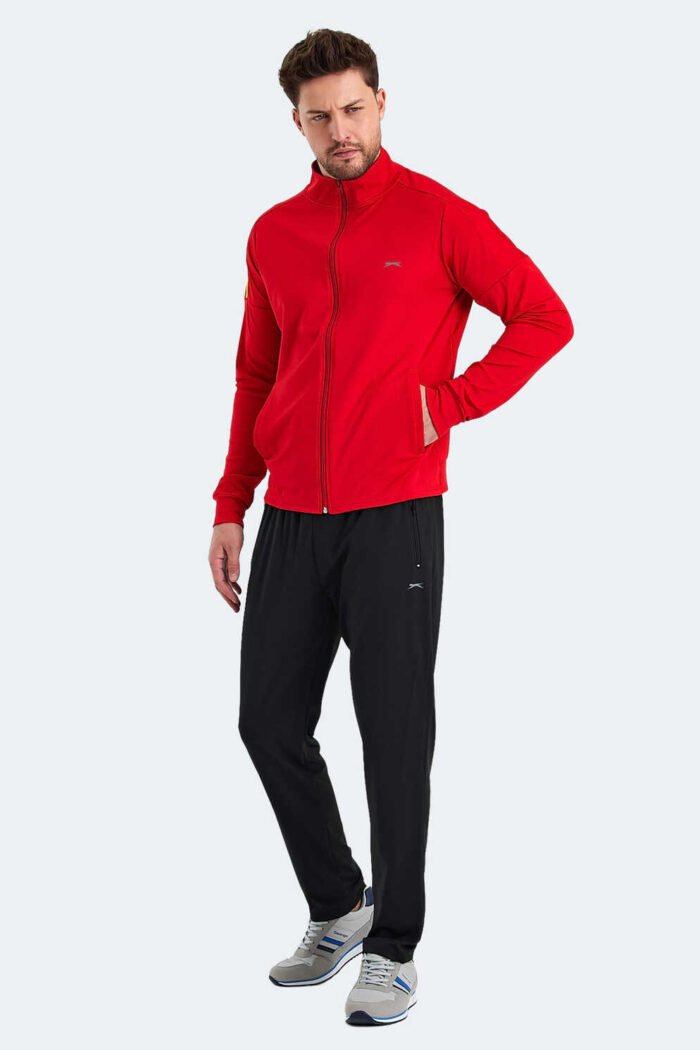 Slazenger RARELY Erkek Eşofman Takımı Kırmızı - Görsel 2