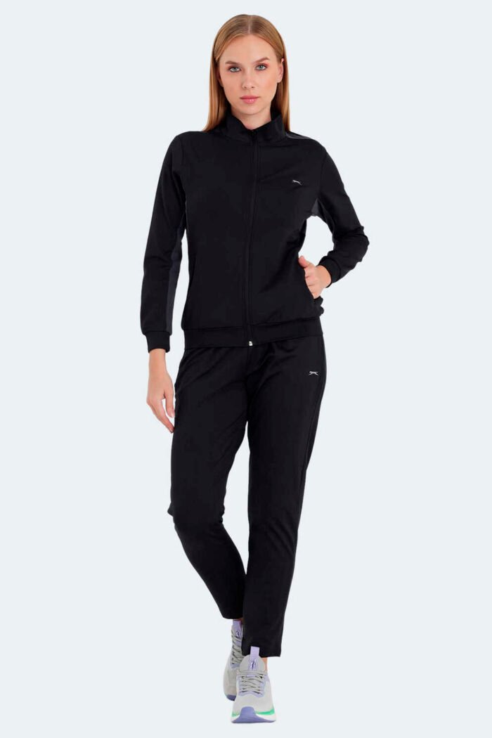 Slazenger RECTOR Kadın Eşofman Takımı Siyah - Görsel 1