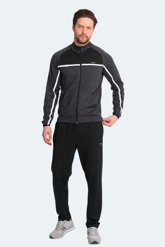 Slazenger REFORM Erkek Eşofman Takımı Koyu Gri - Görsel 4