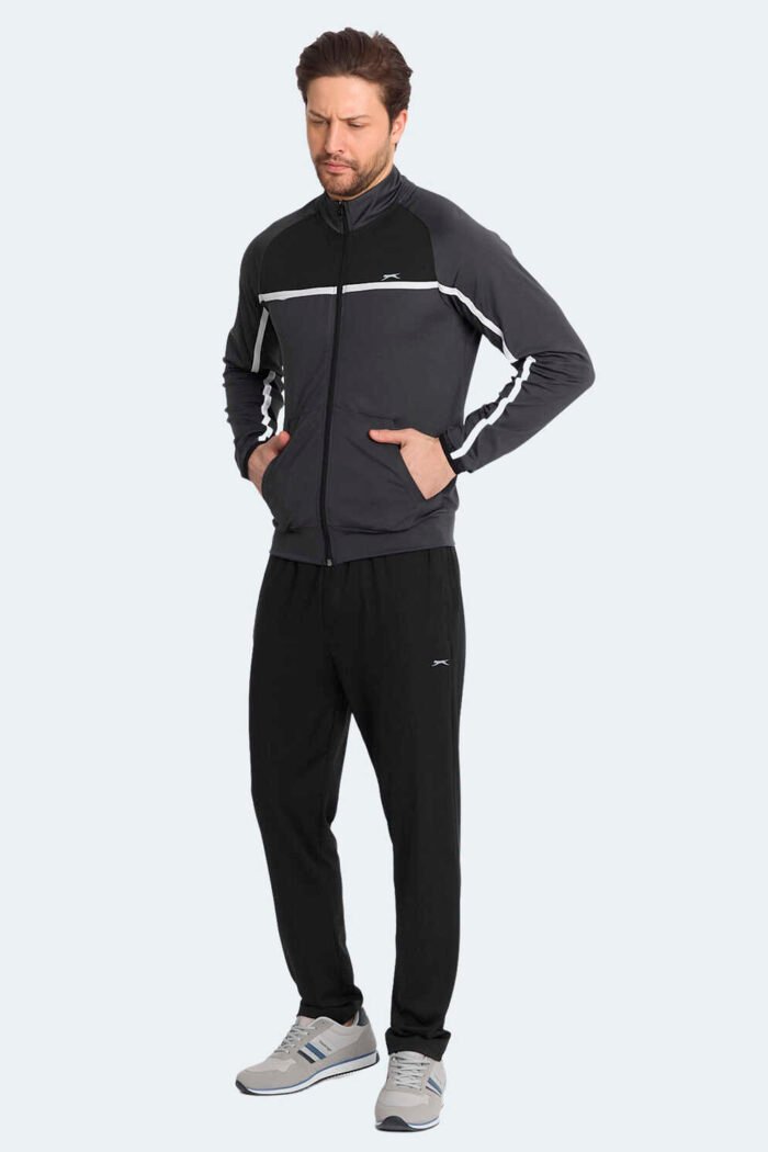 Slazenger REFORM Erkek Eşofman Takımı Koyu Gri - Görsel 2