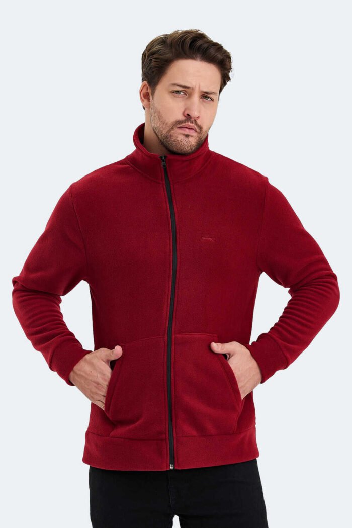 slazenger-sansa-erkek-polar-bordo-polar-slazenger-st21we058-765726-18-B (2) Slazenger SANSA Erkek Polar Siyah - Görsel 1