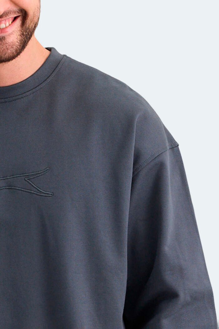 Slazenger VADIK Erkek Sweatshirt Koyu Gri - Görsel 4