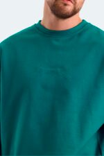 Slazenger VADIK Erkek Sweatshirt Petrol - Görsel 4