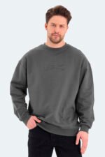 Slazenger VADIK OVERSIZE Erkek Sweatshirt Haki - Görsel 5