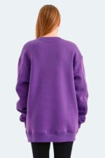 Slazenger VADIM Kadın Sweatshirt Mor - Görsel 3