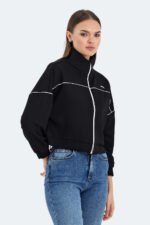 Slazenger VALENCIA Kadın Sweatshirt Siyah - Görsel 4