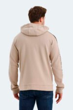 Slazenger VALERYA Erkek Sweatshirt Bej - Görsel 5