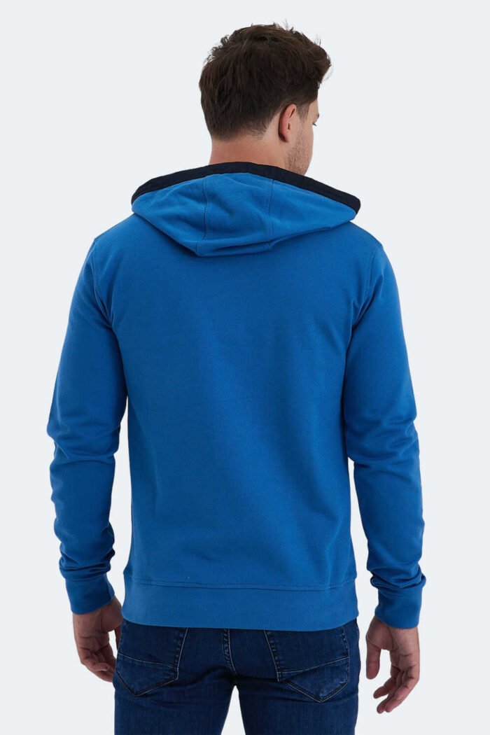 Slazenger VANDA Erkek Sweatshirt Mavi - Görsel 3