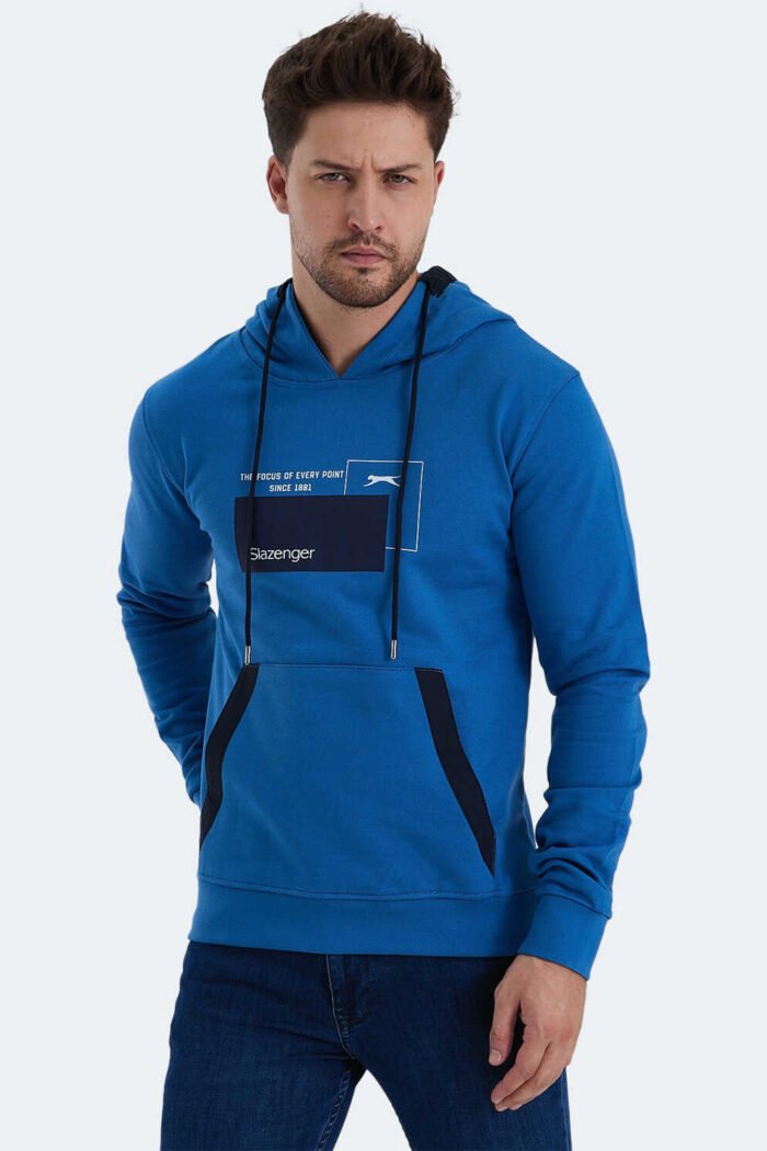 Slazenger VANDA Erkek Sweatshirt Mavi - Görsel 2