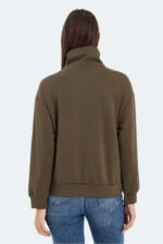 Slazenger VIDAL Kadın Sweatshirt Haki - Görsel 2