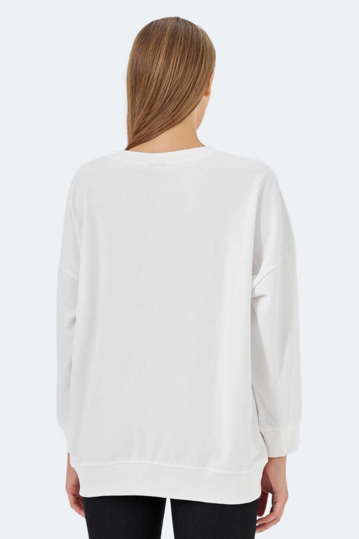 Slazenger VIKENTI SW Kadın Sweatshirt Beyaz - Görsel 2