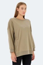 Slazenger VIKENTI SW Kadın Sweatshirt Koyu Yeşil - Görsel 2