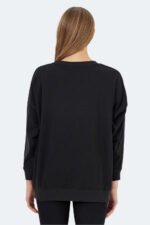 Slazenger VIKENTI SW Kadın Sweatshirt Siyah - Görsel 2