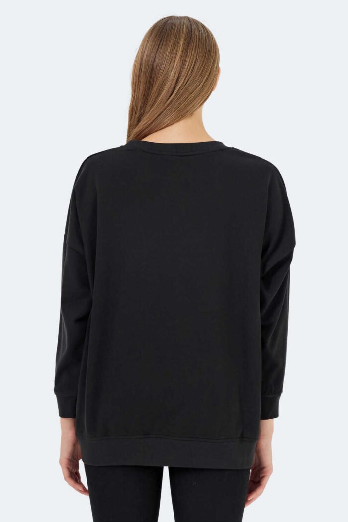 Slazenger VIKENTI SW Kadın Sweatshirt Siyah - Görsel 2