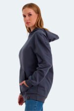 Slazenger VIOLENCE Kadın Sweatshirt Koyu Gri - Görsel 2