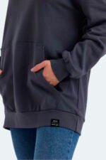 Slazenger VIOLENCE Kadın Sweatshirt Koyu Gri - Görsel 4