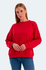 Slazenger VIRTUE Kadın Sweatshirt Kırmızı - Görsel 5