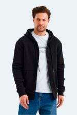 Slazenger VONDA Erkek Sweatshirt Siyah - Görsel 2