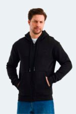 Slazenger VONDA Erkek Sweatshirt Siyah - Görsel 4