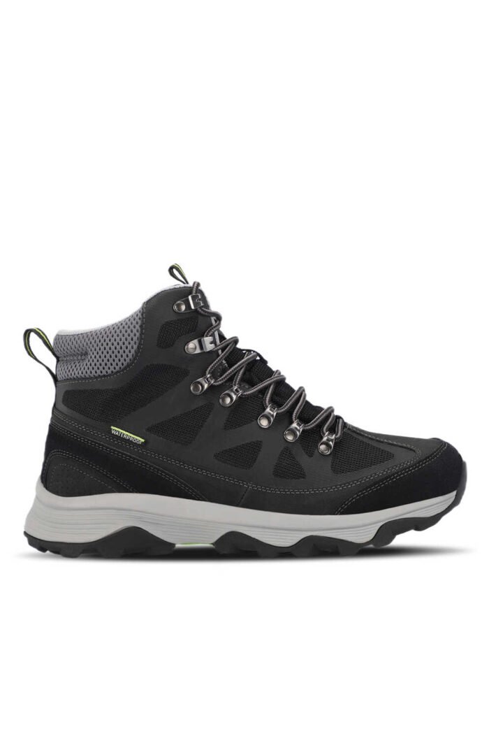 Slazenger WARDELL Su Geçirmez Erkek Outdoor Bot Siyah - Görsel 1