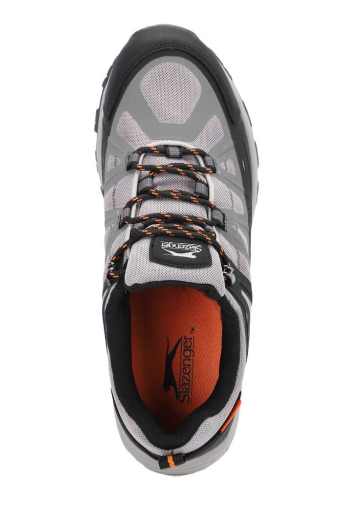 Slazenger WEATHER Su Geçirmez Erkek Outdoor Ayakkabı Gri - Siyah - Görsel 4