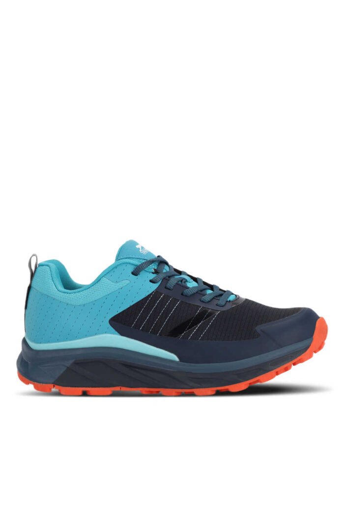 Slazenger WHISPER Su Geçirmez Erkek Outdoor Ayakkabı Koyu Gri - Mavi - Görsel 1