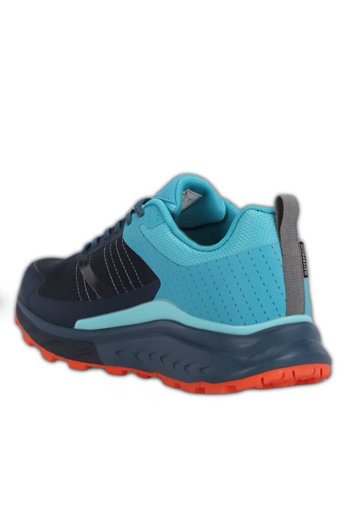 Slazenger WHISPER Su Geçirmez Erkek Outdoor Ayakkabı Koyu Gri - Mavi - Görsel 4